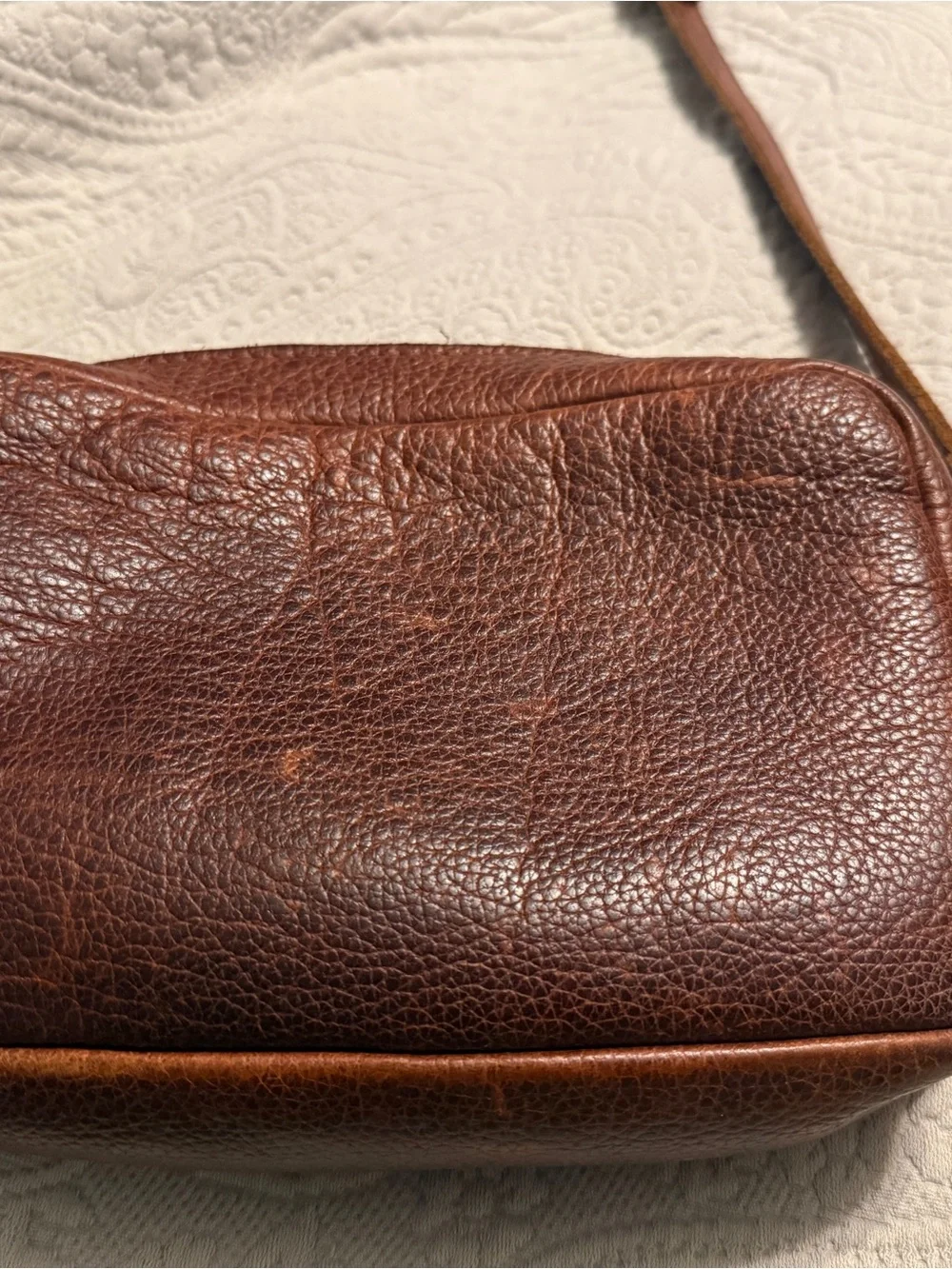 Portland Leather Goods Camera Purse Large Nutmeg